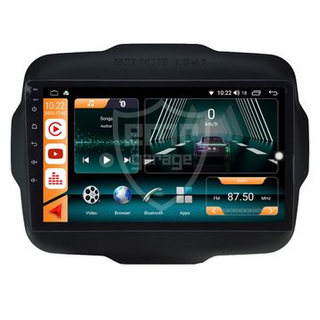 Fimex Jeep Renegade 2GB Ram 32GB HDD Android 10 Carplay Özellikli Navigasyon Multimedya Ekran