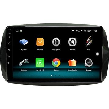 Fimex Mercedes Smart 2GB Ram 32GB HDD Android 10 Carplay Özellikli Navigasyon Multimedya Ekran