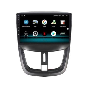 Fimex Peugeot 207 2GB Ram 32GB HDD Android 10 Carplay Özellikli Navigasyon Multimedya Ekran