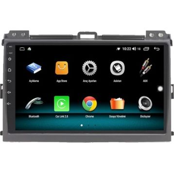 Fimex Toyota Land Cruiser Prado 2GB Ram 32GB HDD Android 10 Carplay Özellikli Navigasyon Multimedya Ekran