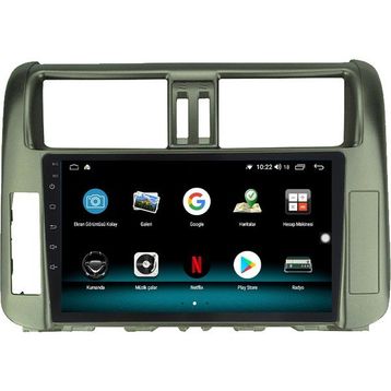 Fimex Toyota Land Cruiser Prado 2GB Ram 32GB HDD Android 10 Carplay Özellikli Navigasyon Multimedya Ekran
