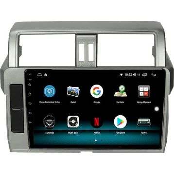 Fimex Toyota Prado 2GB Ram 32GB HDD Android 10 Carplay Özellikli Navigasyon Multimedya Ekran