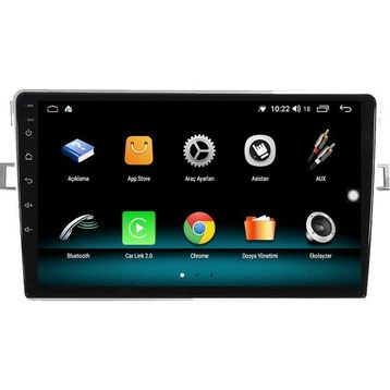 Fimex Toyota Verso 2GB Ram 32GB HDD Android 10 Carplay Özellikli Navigasyon Multimedya Ekran