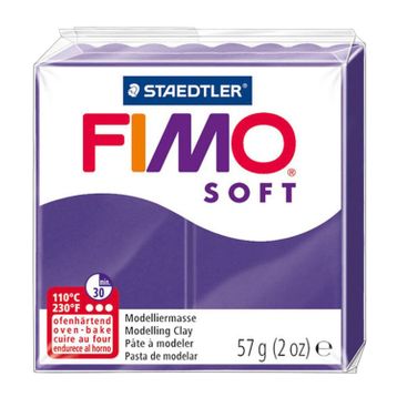Fimo Plum 57 gr Soft Polimer Kil