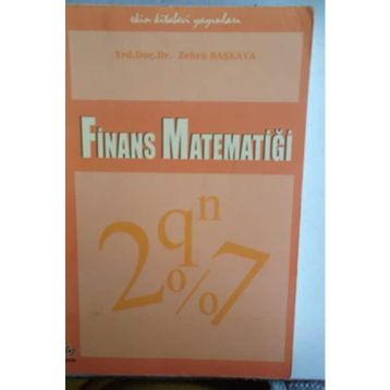 Finans Matematiği - Zehra Başkaya Değer Alper