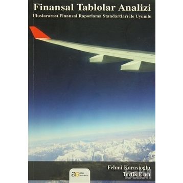 Finansal Tablolar Analizi - Dr. Fehmi Karasioğlu Tevfik Eren