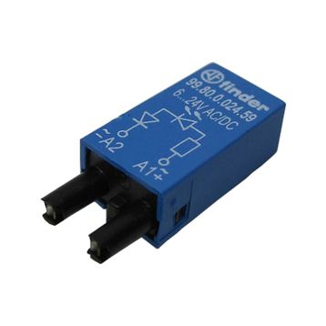 Finder 99.80.0.024.59 Yeşil Led 6 24V AC DC Modül
