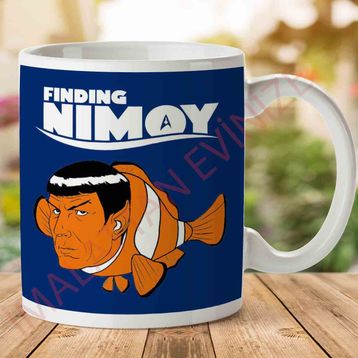 Finding Nemo Star Trek Finding Nimoy Baskılı Kupa