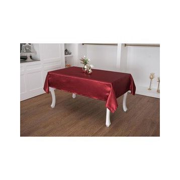 Finezza 140x200 cm Kristal Monoray Kumaş Bordo Dikdörtgen Masa Örtüsü - 1035
