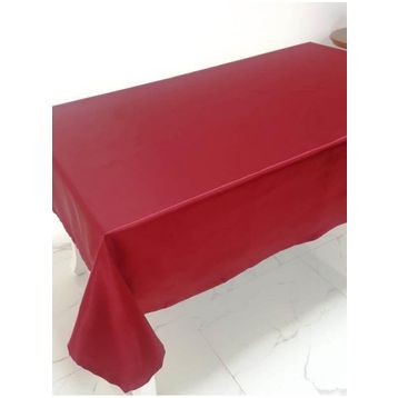 Finezza 140x200 cm Kristal Monoray Kumaş Bordo Dikdörtgen Masa Örtüsü - 1035