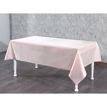 Finezza 140x200 cm Kristal Monoray Kumaş Pudra Dikdörtgen Masa Örtüsü
