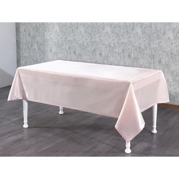 Finezza 140x200 cm Kristal Monoray Kumaş Pudra Dikdörtgen Masa Örtüsü