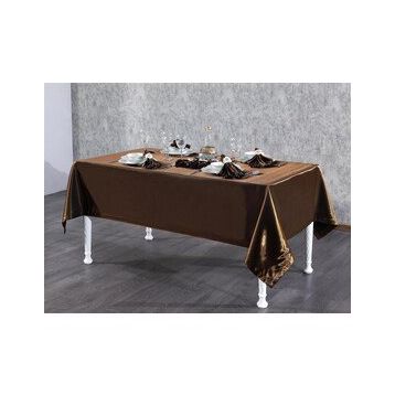 Finezza 160x220 cm 17 Parça 8 Kişilik Kristal Monoray KumaşKahve Sofra Takımı