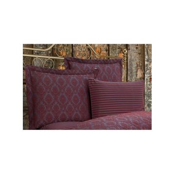Finezza 60x80 cm 2'li Monaco Bambu Jakar Kumaş Bordo Oksford Yastık Kılıfı