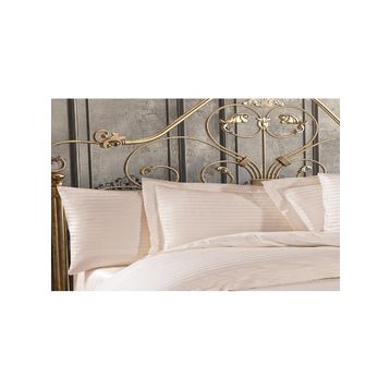 Finezza 60x80 cm Bella Bambu Jakar Kumaş Krem 2'li Oksford Yastık Kılıfı