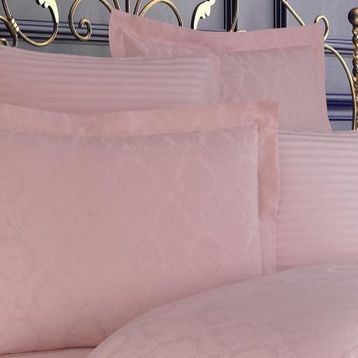 Finezza 60x80 cm Monaco Bambu Jakar Kumaş Pudra 2'li Oksford Yastık Kılıfı