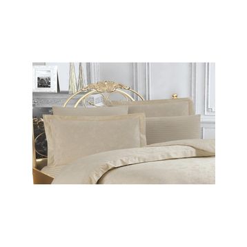 Finezza 60x80 cm Rita Bambu Jakar Kumaş Bej 2'li Oksford Yastık Kılıfı