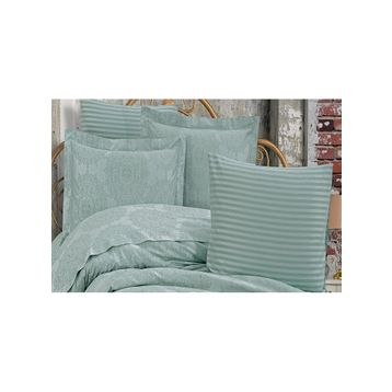Finezza 60x80 cm Tiara Bambu Jakar Kumaş Mint 2'li Oksford Yastık Kılıfı