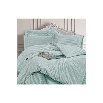 Finezza Jardin Bambu Jakar Kumaş Mint İkili Oksford 60x80 cm Yastık Kılıfı