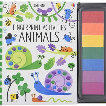 Fingerprint Activities: Animals - Usborne Yayıncılık