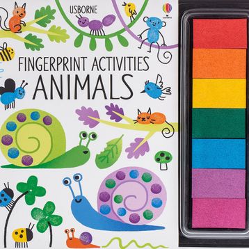 Fingerprint Activities: Animals - Usborne Yayıncılık