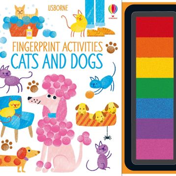 Fingerprint Activities Cats and Dogs - Usborne Yayınları