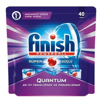 Finish Quantum 40'lı Bulaşık Makinesi Tableti