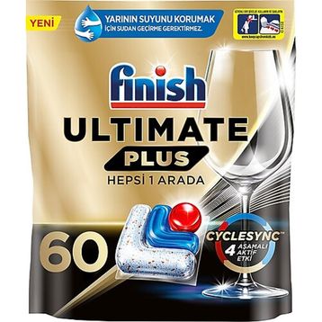 Finish Quantum Ultimate Plus 60 Adet Bulaşık Makinesi Tableti