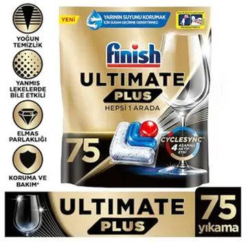 Finish Ultimate Plus 75 Adet Bulaşık Makinesi Tableti