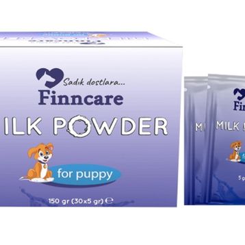Finncare Milk Powder Yavru Köpekler İçin 30x5 gr Süt Tozu