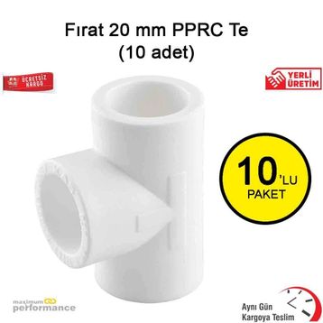 Fırat 10 Adet 20 mm Pprc Te
