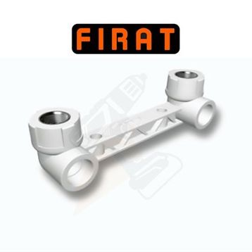 Fırat 20 mm 1/2 Pprc Çiftli Batarya Bağlantısı Şablonu