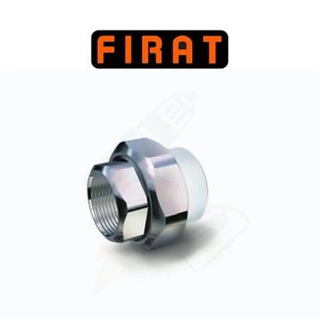 Fırat 25 mm 3/4 İç Dişli Oynar Başlı Rakor Rekor