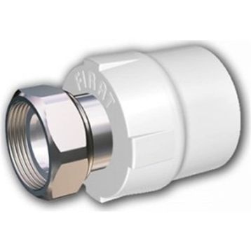 Fırat 25 mm 3/4 Pprc Döner Başlı Rakor Rekor