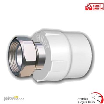 Fırat 25 mm 3/4 Pprc Döner Başlı Rakor Rekor