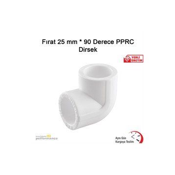 Fırat 25 mm 90 Derece Pprc Dirsek
