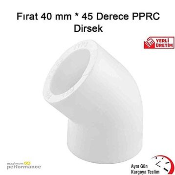 Fırat 40 mm 45 Derece Pprc Dirsek