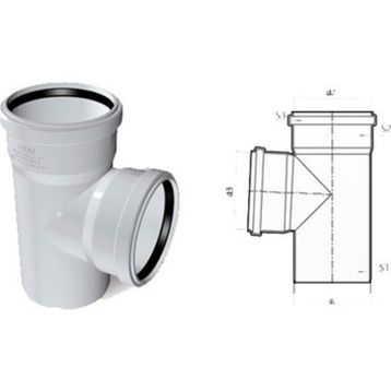 Fırat Pvc 50x50 cm Te Çatal