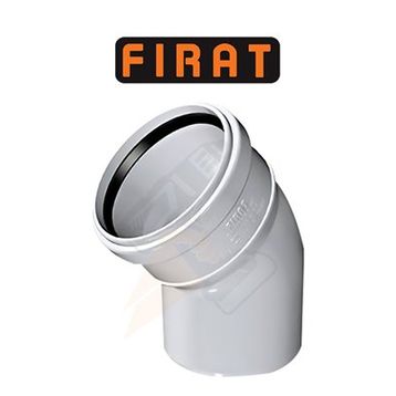 Fırat STES0062 50x45 Pvc Dirsek