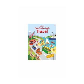 First Sticker Book Travel-Usborne Yayınları