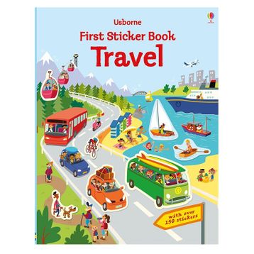 First Sticker Book Travel-Usborne Yayınları