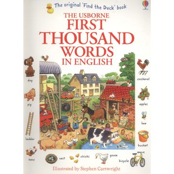 First Thousand Words in English - Usborne Yayınları