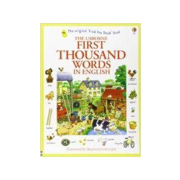First Thousand Words in English - Usborne Yayınları