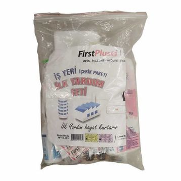 FirstPlus FP10.103 Poşetli İlk Yardım İşyeri İçerik Seti