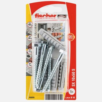 Fıscher SX 10/50 Vidalı Genleşen Dübel