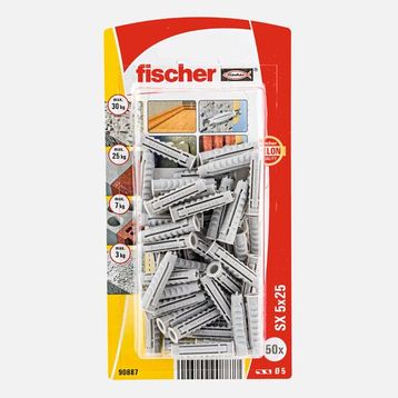 Fıscher SX 5x25 Genleşebilir Dübel