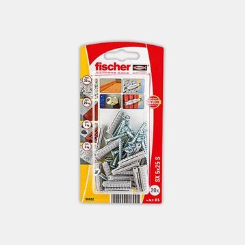 Fıscher SX 5X25 Vidalı Genleşen Dübel