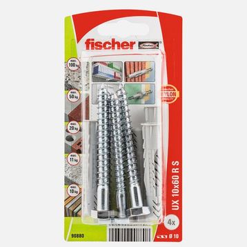 Fıscher UX 10x60 Vidalı Universal Dübel