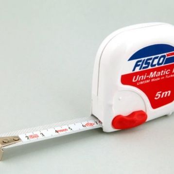 Fisco 5 mt Çelik Metre