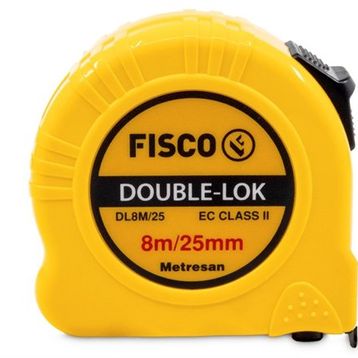 Fisco Double Lok 8 mt X 25 mm Şerit Metre